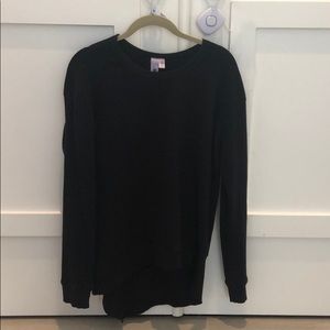 Wilt sweatshirt with slant hem